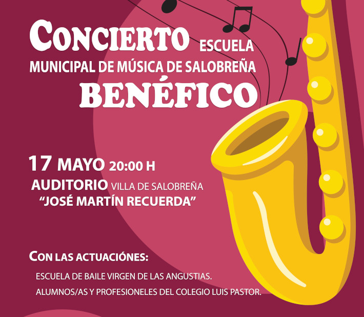 La Escuela Municipal de Msica protagoniza un concierto a favor del colegio Luis Pastor de APROSMO